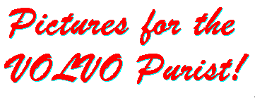 Pictures for the VOLVO Purist!